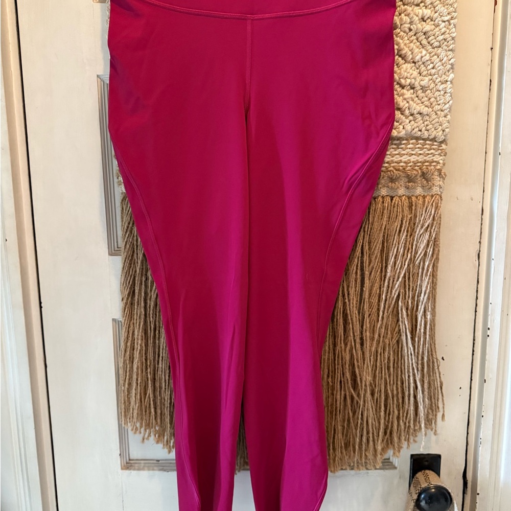 Lululemon Athletica Pink Leggings Modern Flow Size 10